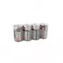 ANSMANN 5015581 Batterie alcaline ROSSE, Mono (D), confezione da 4 pezzi