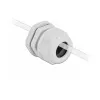Pressacavo DeLOCK 60386 grigio plastica 2 pz.