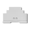 Alimentatore per guida DIN QOLTEC 24V 2.5A 60W grigio