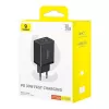 Alimentatore Baseus P10111404113-00 Cube USB-C / USB-A 30W nero