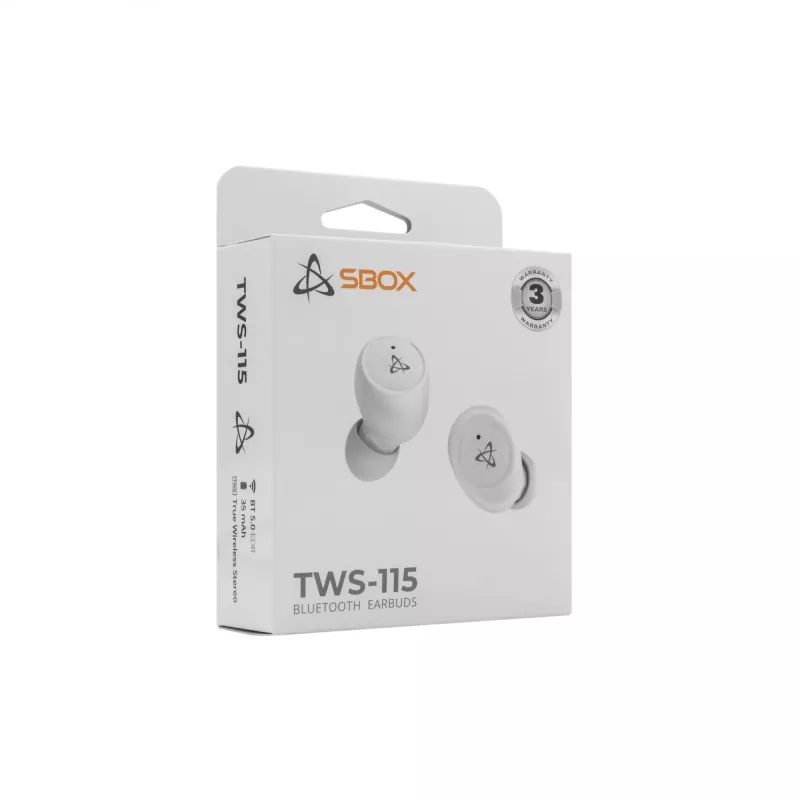 Cuffie SBOX EB-TWS115 bianco