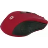 Mouse ottico wireless DEFENDER MM-935 RF – ambidestro, 1600 DPI, rosso, ricevitore RF-USB, batterie AAA