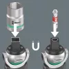 Wera Zyklop 8009 Pocket Imperial Set 1 - cacciavite a cricchetto con set di punte