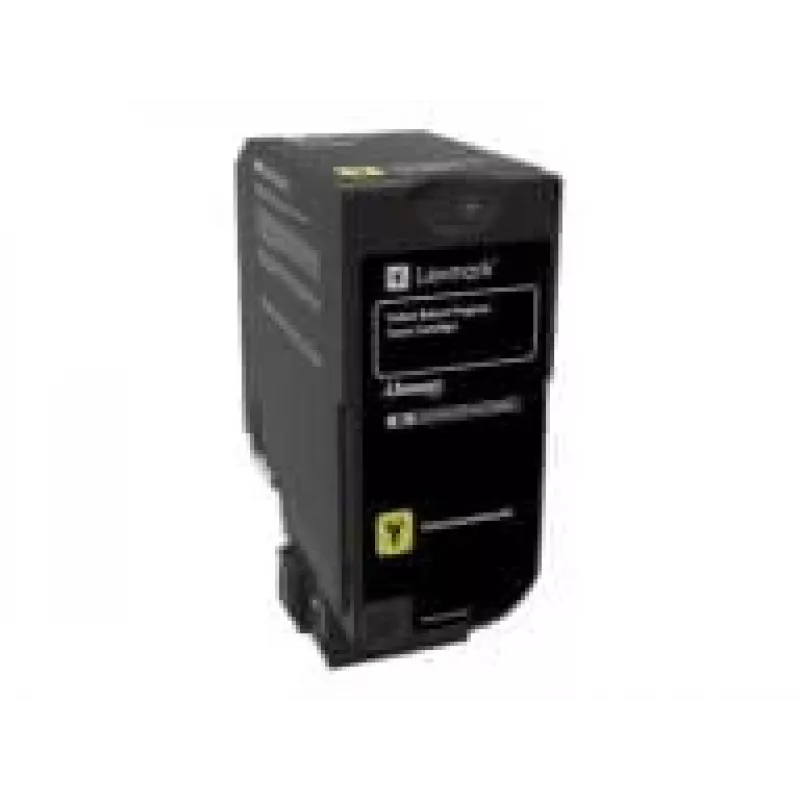 Lexmark 74C20Y0 cartuccia di toner, gialla, 3000 pagine