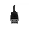 StarTech.com cavo USB 2.0 A a B ad angolo retto 3 m – M/M, 3 m, USB A, USB B, USB 2.0, nero