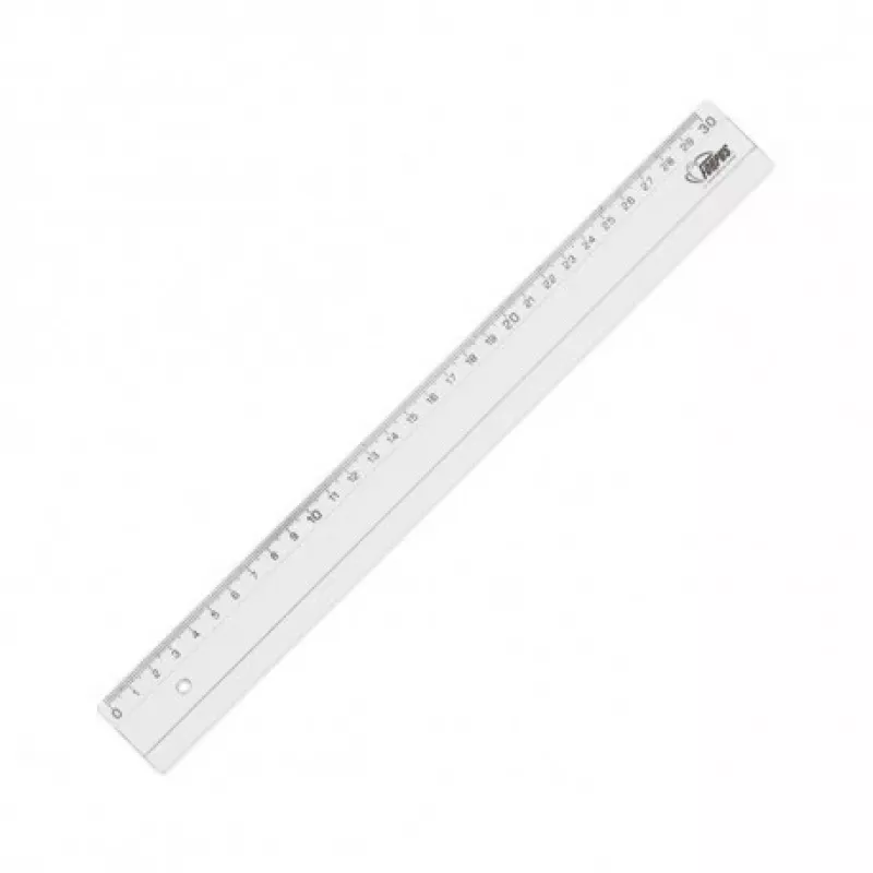 Righello Forpus, plastica, trasparente, 30 cm 1225-023