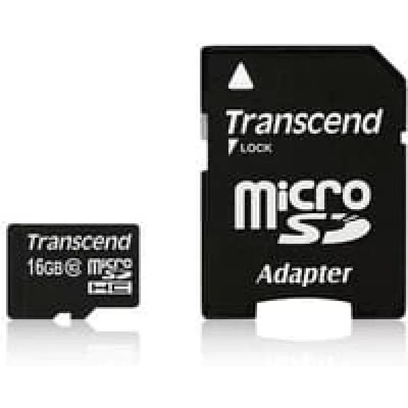 Memoria flash Transcend 16 GB MicroSDHC UHS-I TS16GUSDU1