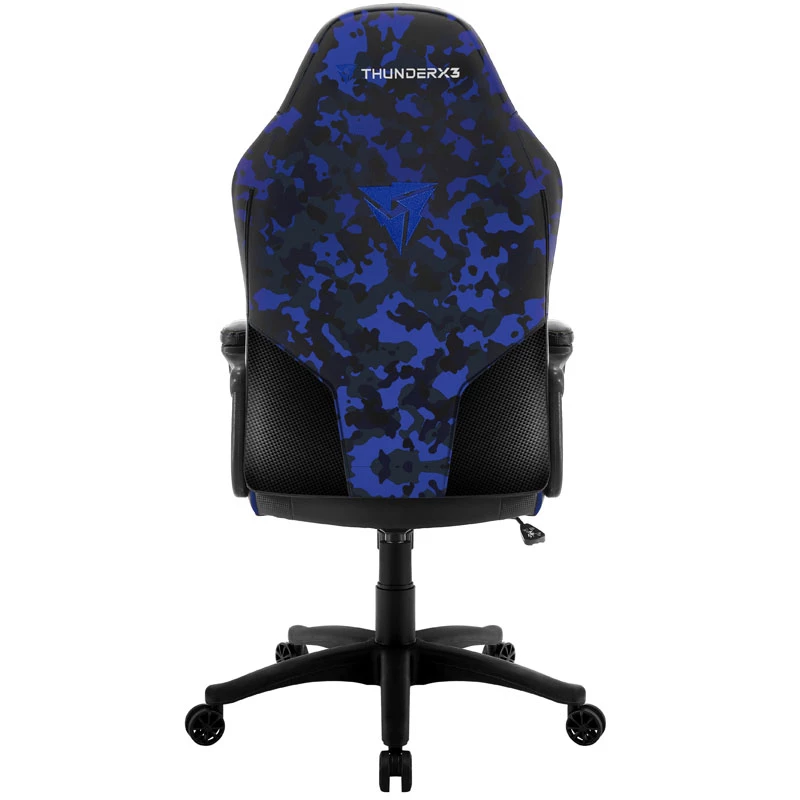 Sedia da gaming thunder x3 BC1 Camo Blue con seduta regolabile in altezza e reclinabile