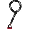 ABUS 59715 lucchetto per bicicletta nero - rosso 1200 mm lucchetto a catena (59715)