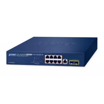 Switch gestito PLANET GS-4210-8UP2S 8 porte Gigabit Ethernet PoE