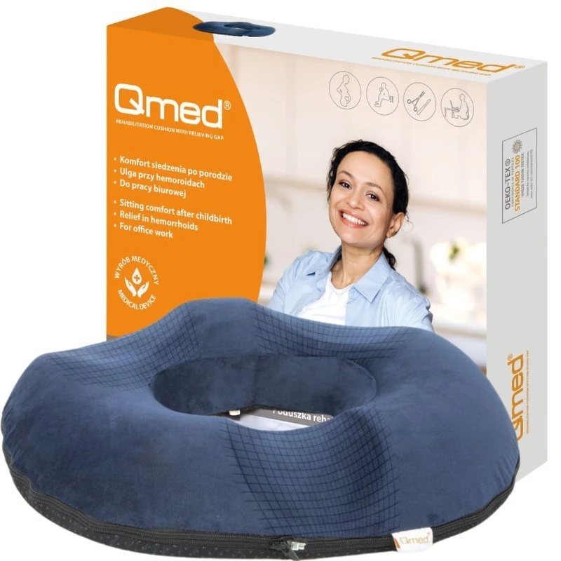 Cuscino riabilitativo QMED con apertura centrale