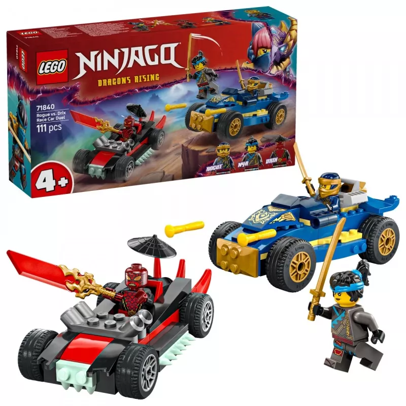 Mattoncini Ninjago 71840 Duello Rogue vs. Drix