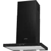 Gorenje WHT6SYB installazione a parete nero 650 m³/h