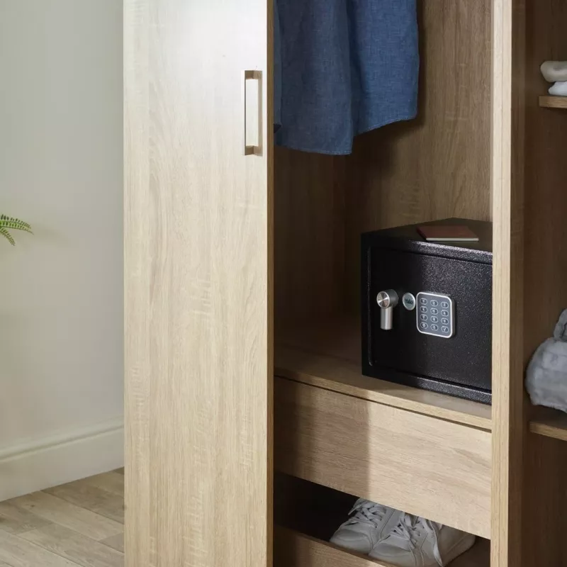 Cassaforte a sé stante Yale YSV/250/DB2 16,3 l acciaio nero