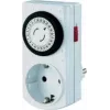 Bachmann Mini Timer meccanico - Interruttore di rete automatico - AC 230 V - 3680 Watt - Bianco (852.104)