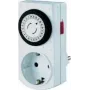 Bachmann Mini Timer meccanico - Interruttore di rete automatico - AC 230 V - 3680 Watt - Bianco (852.104)