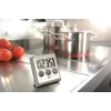 GEFU CONTARE timer da cucina digitale nero, acciaio inox
