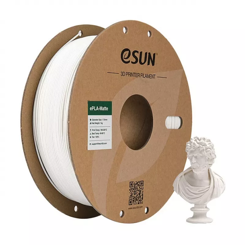 Esun EPLA-MATTE 1,75 mm BIANCO LATTE 1 kg