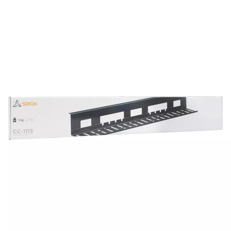 Sbox CC-1113 gestione cavi nero