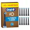 Testine di ricambio per spazzolino BRAUN Oral-B iO Ultimate Cleaning (confezione da 10)