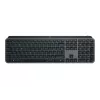 Logitech MX Keys S 920-011589 tastiera wireless a grandezza standard, Bluetooth LE / Logi Bolt, retroilluminata, ricaricabile via USB-C, QWERTY US International, con poggiapolsi, grafite
