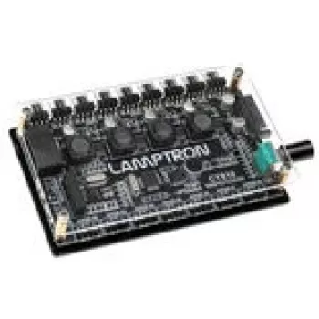 Controller ventole e ARGB Lamptron CY816 nero — 6 connessioni ventole, 8 zone ARGB