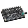 Controller ventole e ARGB Lamptron CY816 nero — 6 connessioni ventole, 8 zone ARGB