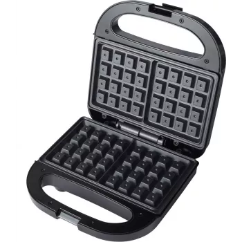 Waffle maker doppio Progress EK5852PVDE – doppie piastre, rivestimento antiaderente, temperatura regolabile