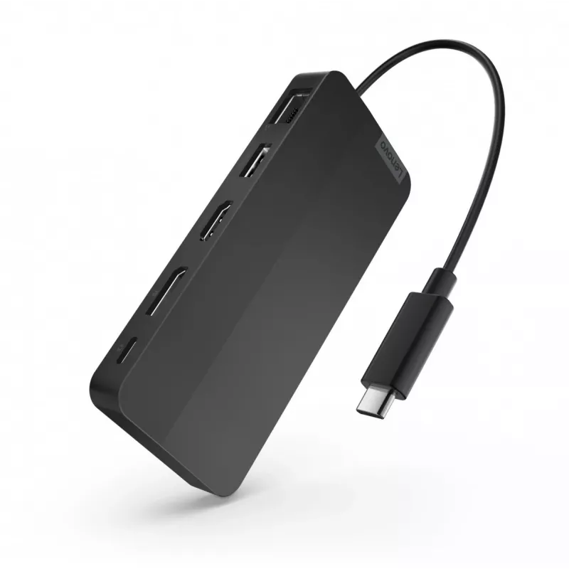 Lenovo 40B90100EU Docking station/replicatore di porte per laptop con filo USB 3.2 Gen 1 (3.1 Gen 1) Type-C nero