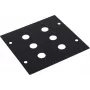 Omnitronic Modul 2HE pannello con 6x connettori femmina jack, 88×88 mm