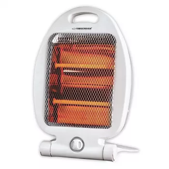 Esperanza EHH009 stufa elettrica al quarzo 400W/800W bianca