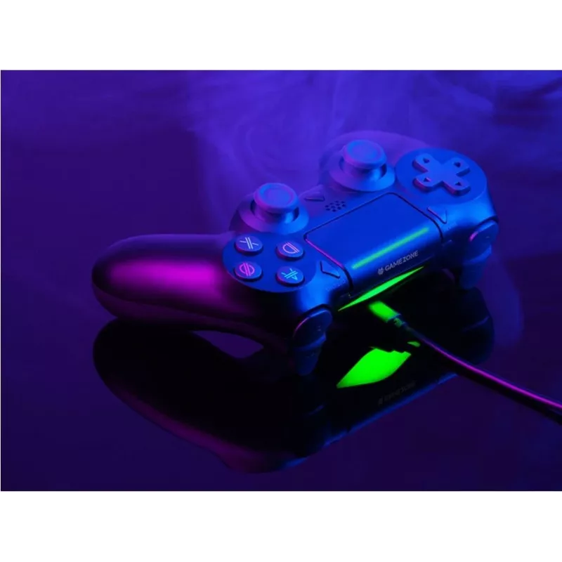 Gamepad con cavo TRACER SHOGUN PRO nero — 16 tasti, analogico/digitale, cavo 1,5 m, vibrazione, PC/PS4/PS3