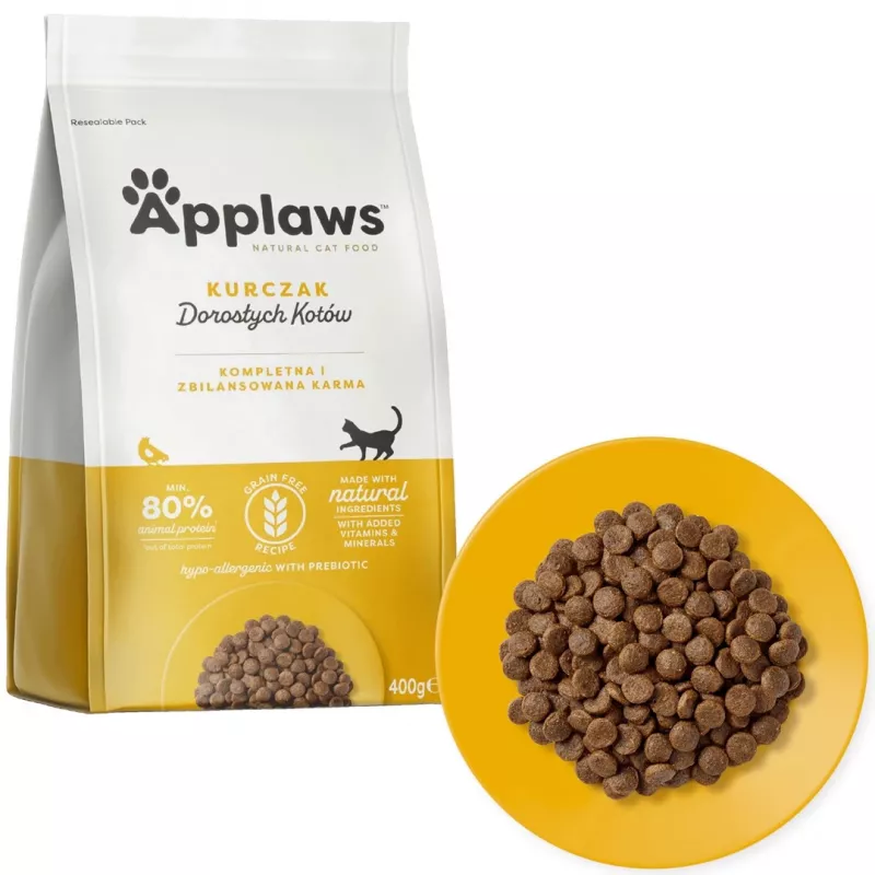 APPLAWS Adult Chicken - cibo secco per gatti - 400 g