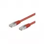 Cavo patch CAT 5e Wentronic Goobay, SF/UTP, rosso, 10 m - mix rame CCA (68037)