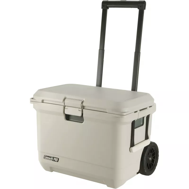 Coleman Pro 55QT Wheeled Cooler Box bianco 52L 120h