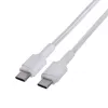 Cavo USB-C a USB-C Green Cell KABGC29W 2 m, USB 3.2 Gen 1, 60 W PD, TPE intrecciato, bianco