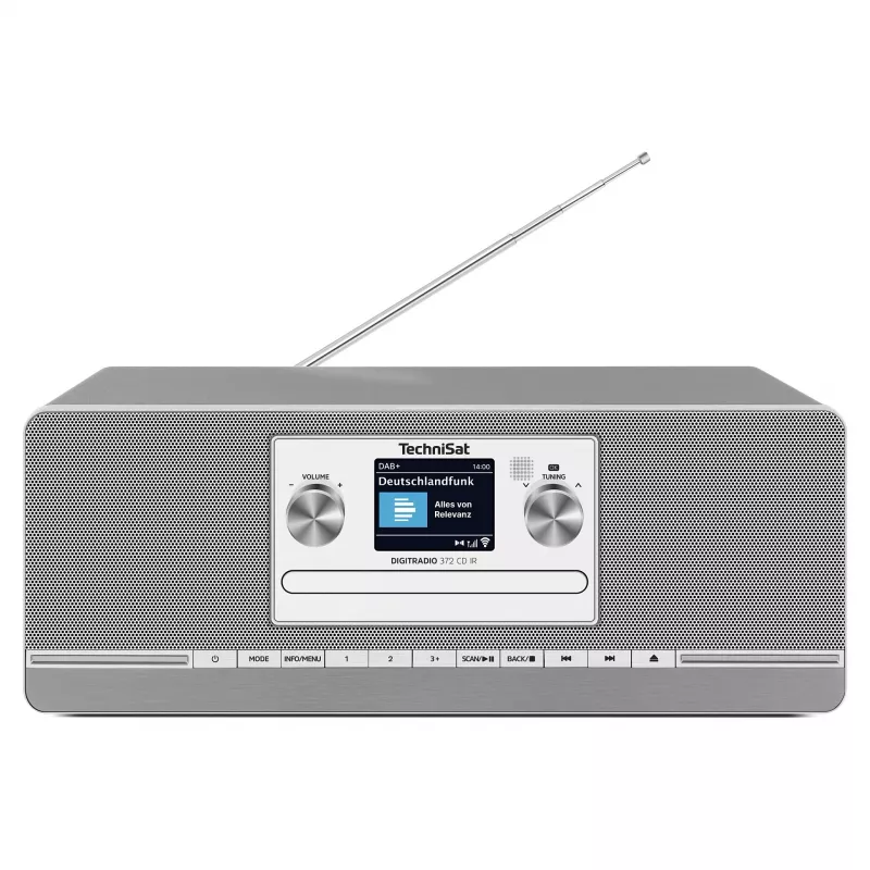TechniSat DIGITRADIO 372 CD IR Internet analogico e digitale antracite, argento