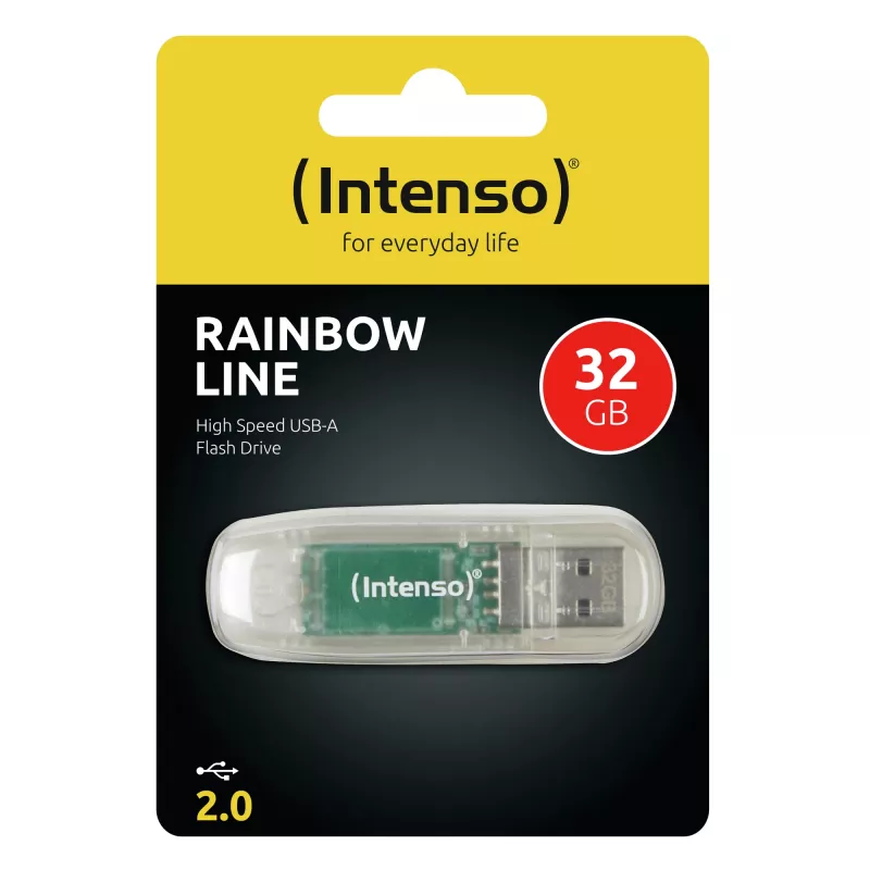 Chiavetta USB flash USB2 32GB/TRANSPARENT 3502480 INTENSO