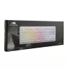 Baracuda Krill tastiera gaming a membrana bianca KRILL-W, US, USB