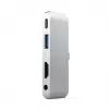 Hub Satechi Aluminum USB-C per iPad Pro argento