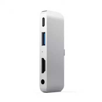 Hub Satechi Aluminum USB-C per iPad Pro argento