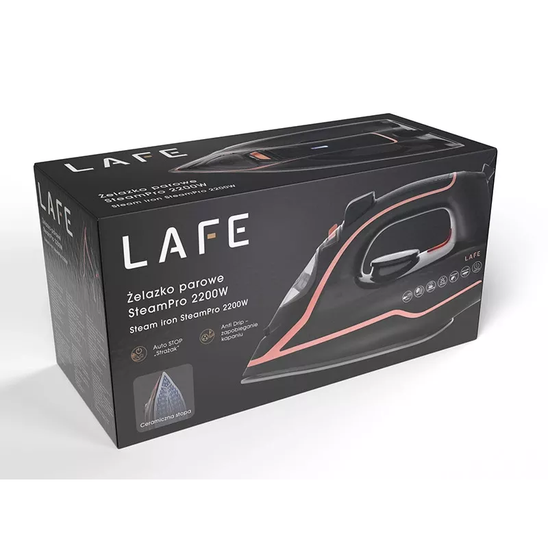 Lafe 47581 ferro da stiro a vapore SteamPro 2200W