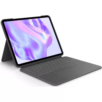 Logitech Combo Touch - tastiera e custodia folio - con trackpad - retroilluminata - Apple Smart connector - QWERTY - nordico (danese/finlandese/norvegese)