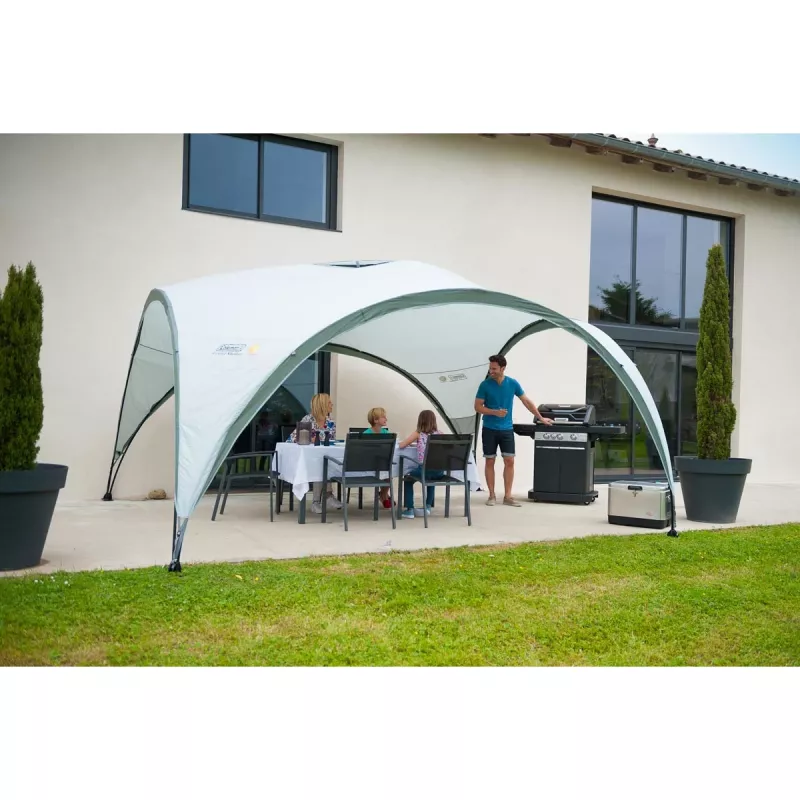 Gazebo Event Shelter, 4,5 x 4,5 m (grigio chiaro/grigio)