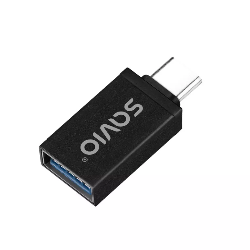 Adattatore per cavo video Savio AK-80 0m USB Type-A USB Type-C nero