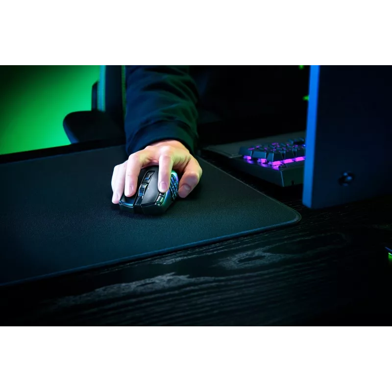 Razer Naga V2 HyperSpeed mouse gaming wireless, nero