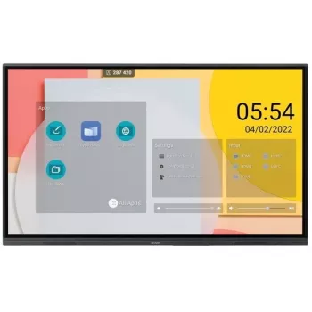 Sharp PN-L752B lavagna interattiva 190,5 cm (75 pollici) 3840 x 2160 pixel touchscreen nero