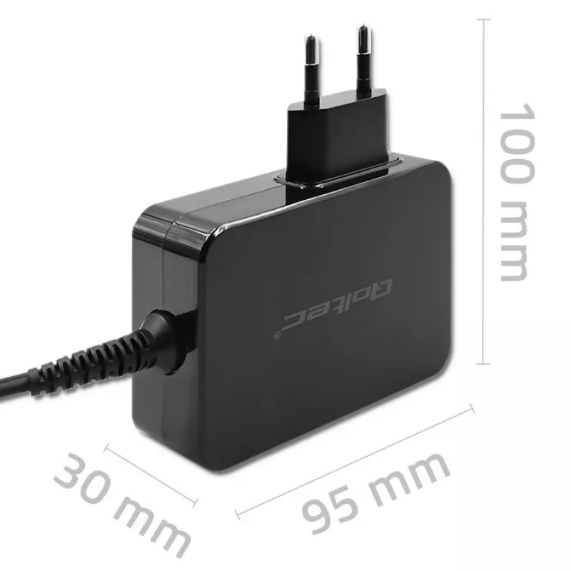 Alimentatore GaN QOLTEC 52387 90W 1x USB‑C 5–20V