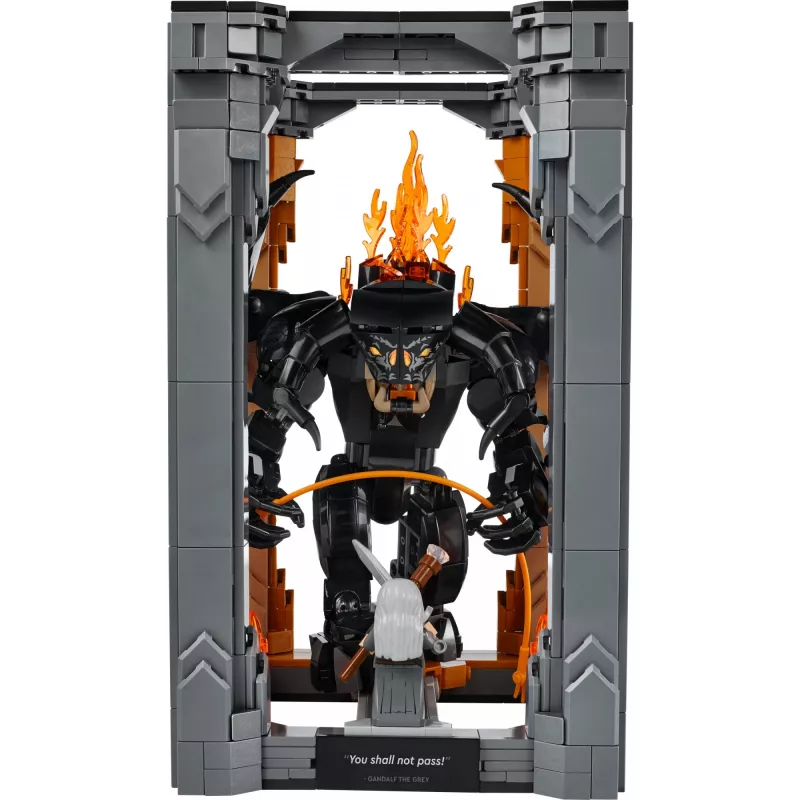 LEGO ICONS 10367 Il Signore degli Anelli: Balrog Book Nook