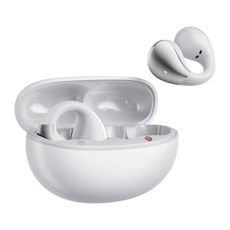 Auricolari QCY Crossky Clip C30S senza fili clip-on, bianco